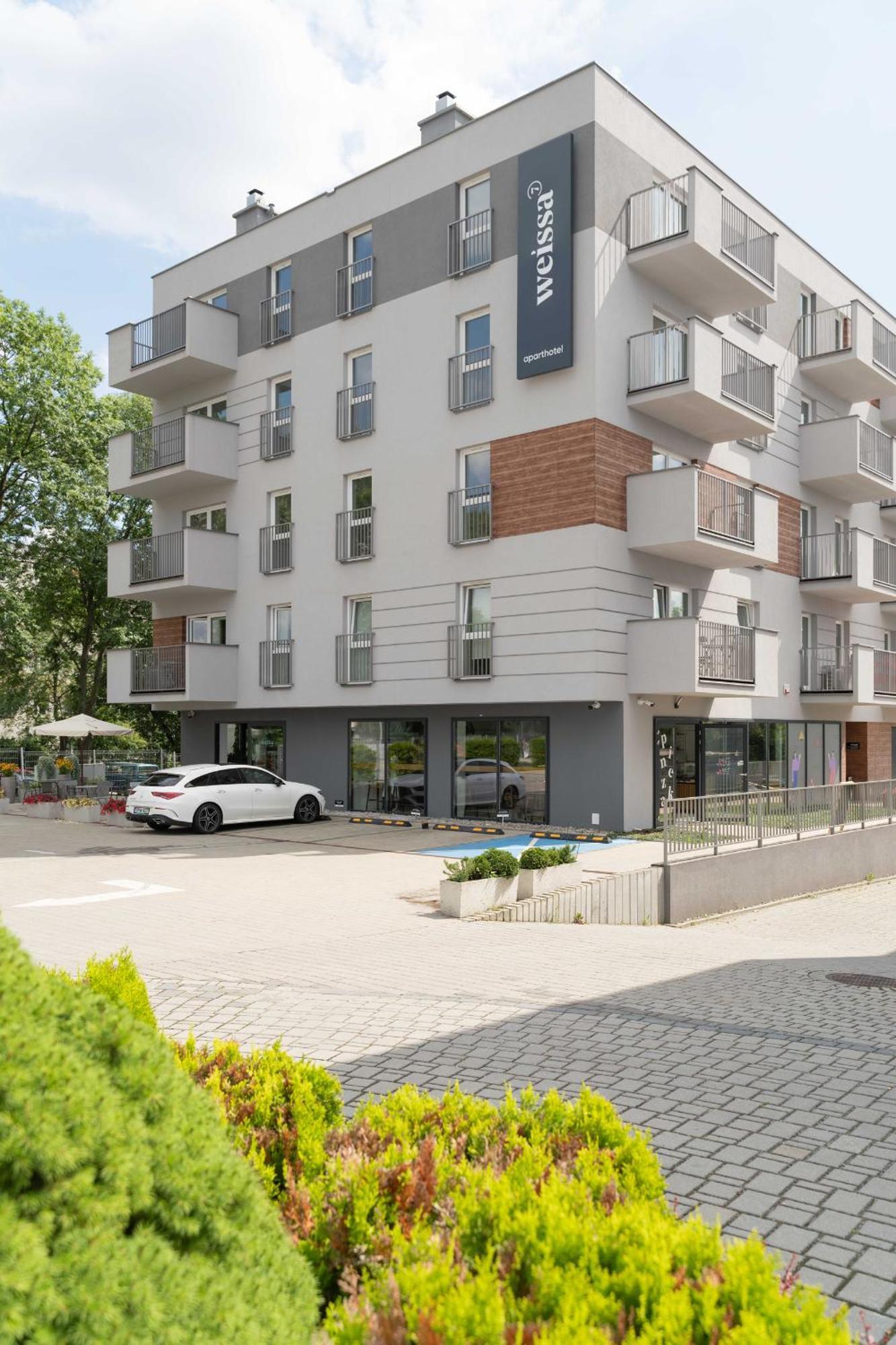 Aparthotel Weissa 7 Cracovia Esterno foto